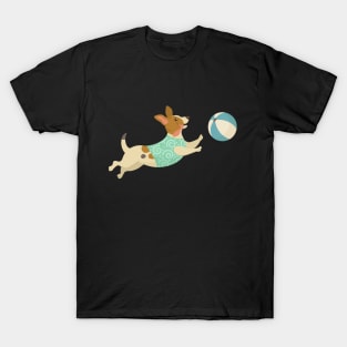 teddy roosevelt terrier dog enjoying T-Shirt